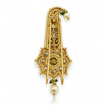 Kundan Kalgi 06231 - Krishna's Sweta Jewellery