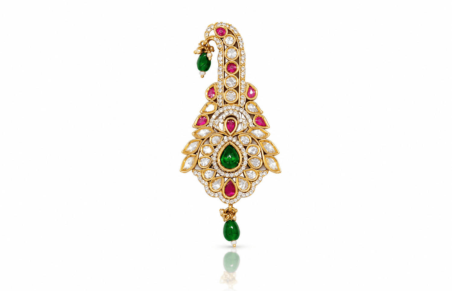 Kundan Kalgi 08220 - KRISHNA'S SWETA JEWELLERY