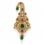 Kundan Kalgi 08220 - Krishna's Sweta Jewellery