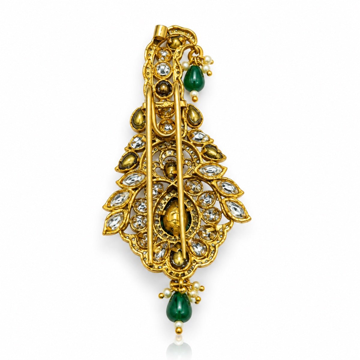 Kundan Kalgi 08220 - Krishna's Sweta Jewellery