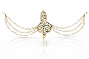 Kundan Kalgi 08996 - KRISHNA'S SWETA JEWELLERY