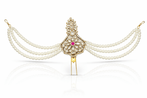 Kundan Kalgi 08996 - KRISHNA'S SWETA JEWELLERY