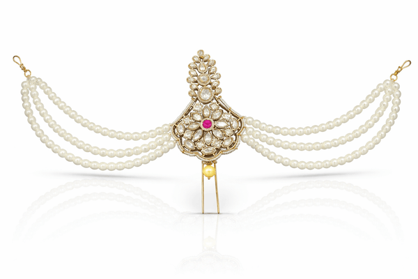 Kundan Kalgi 08996 - KRISHNA'S SWETA JEWELLERY