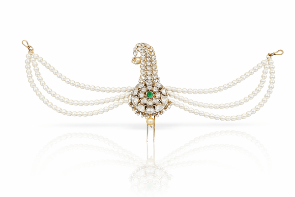 Kundan Kalgi 08998 - KRISHNA'S SWETA JEWELLERY