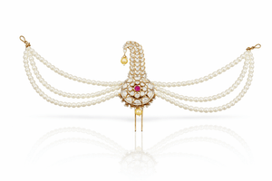 Kundan Kalgi 08998 - KRISHNA'S SWETA JEWELLERY
