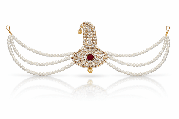 Kundan Kalgi 08999 - KRISHNA'S SWETA JEWELLERY