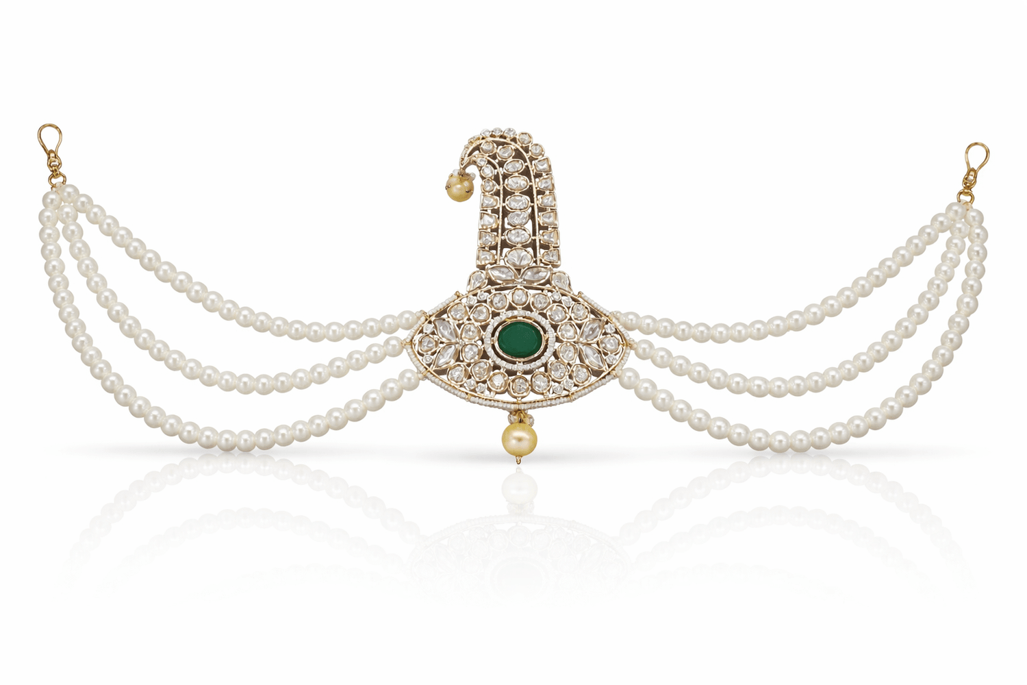 Kundan Kalgi 08999 - KRISHNA'S SWETA JEWELLERY