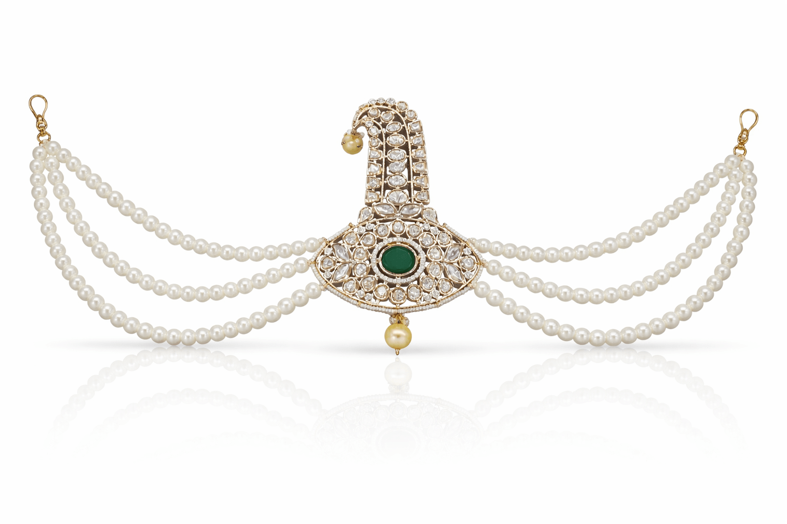 Kundan Kalgi 08999 - KRISHNA'S SWETA JEWELLERY
