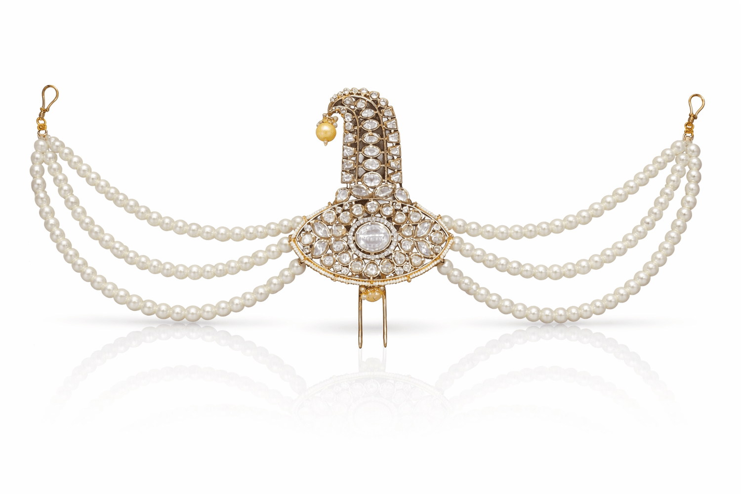 Kundan Kalgi 08999 - KRISHNA'S SWETA JEWELLERY