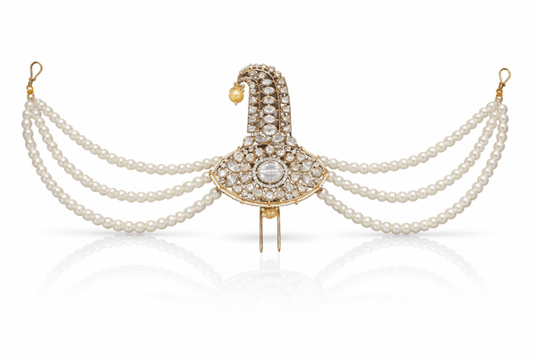 Kundan Kalgi 08999 - KRISHNA'S SWETA JEWELLERY
