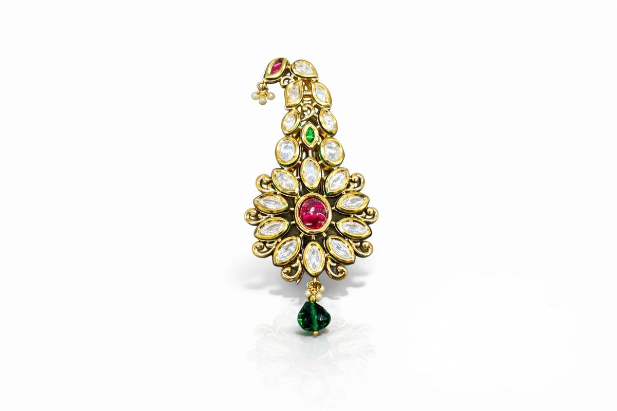 Kundan Kalgi 09122 - KRISHNA'S SWETA JEWELLERY