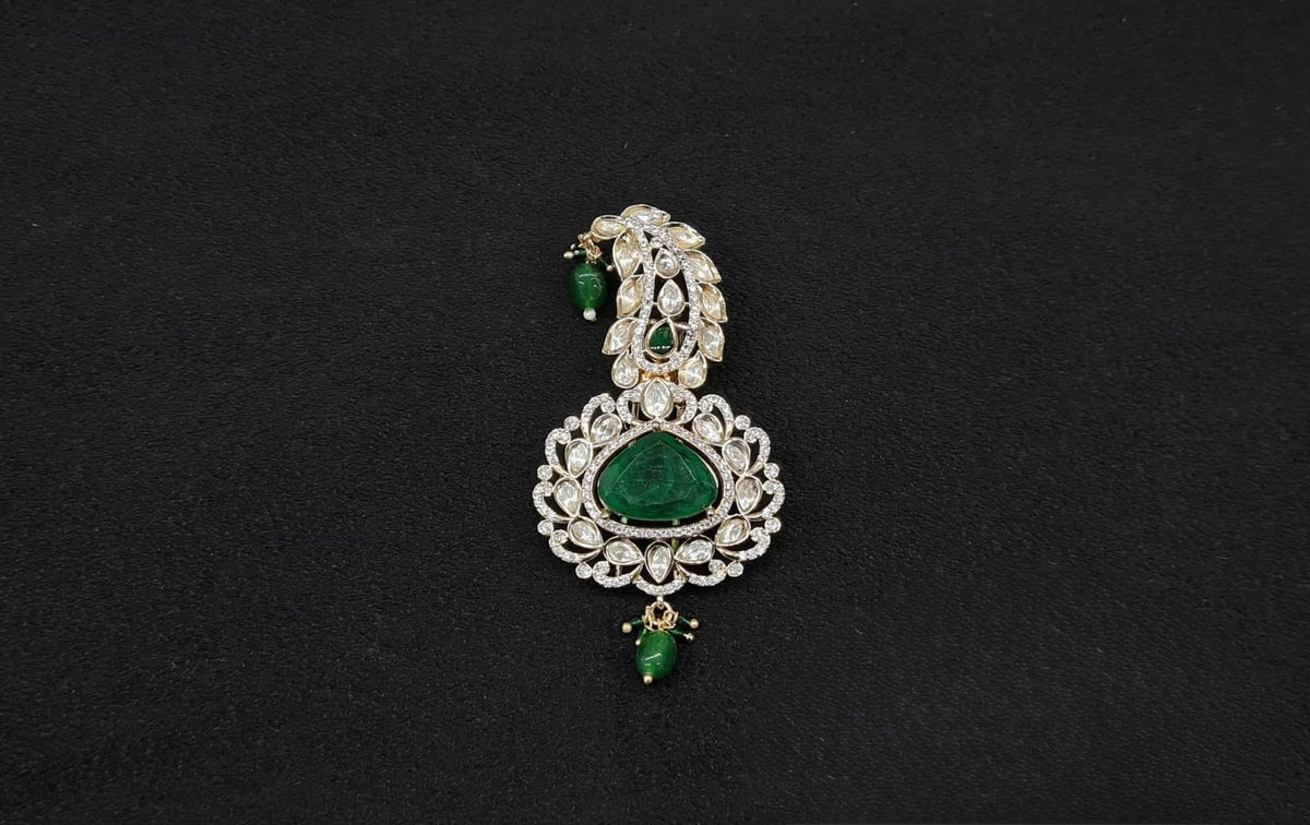 Kundan Kalgi 10316 - KRISHNA'S SWETA JEWELLERY