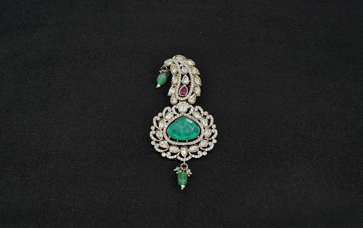 Kundan Kalgi 10316 - KRISHNA'S SWETA JEWELLERY