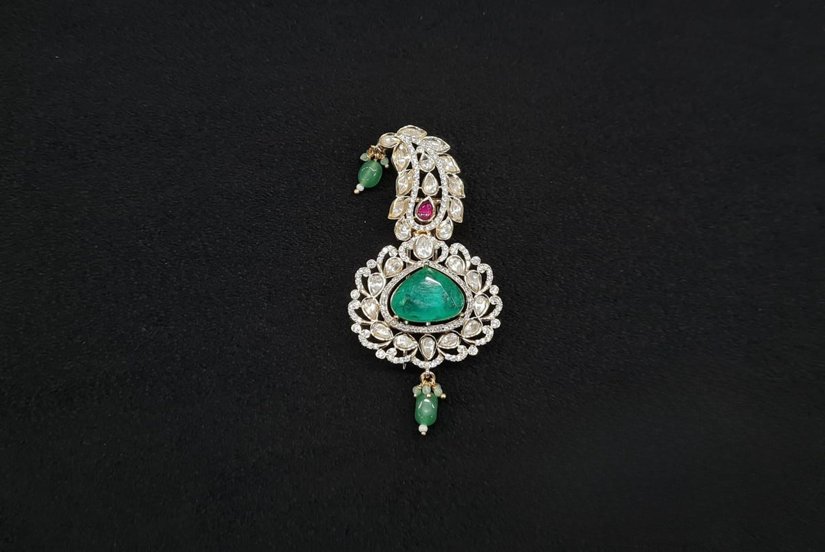 Kundan Kalgi 10316 - KRISHNA'S SWETA JEWELLERY