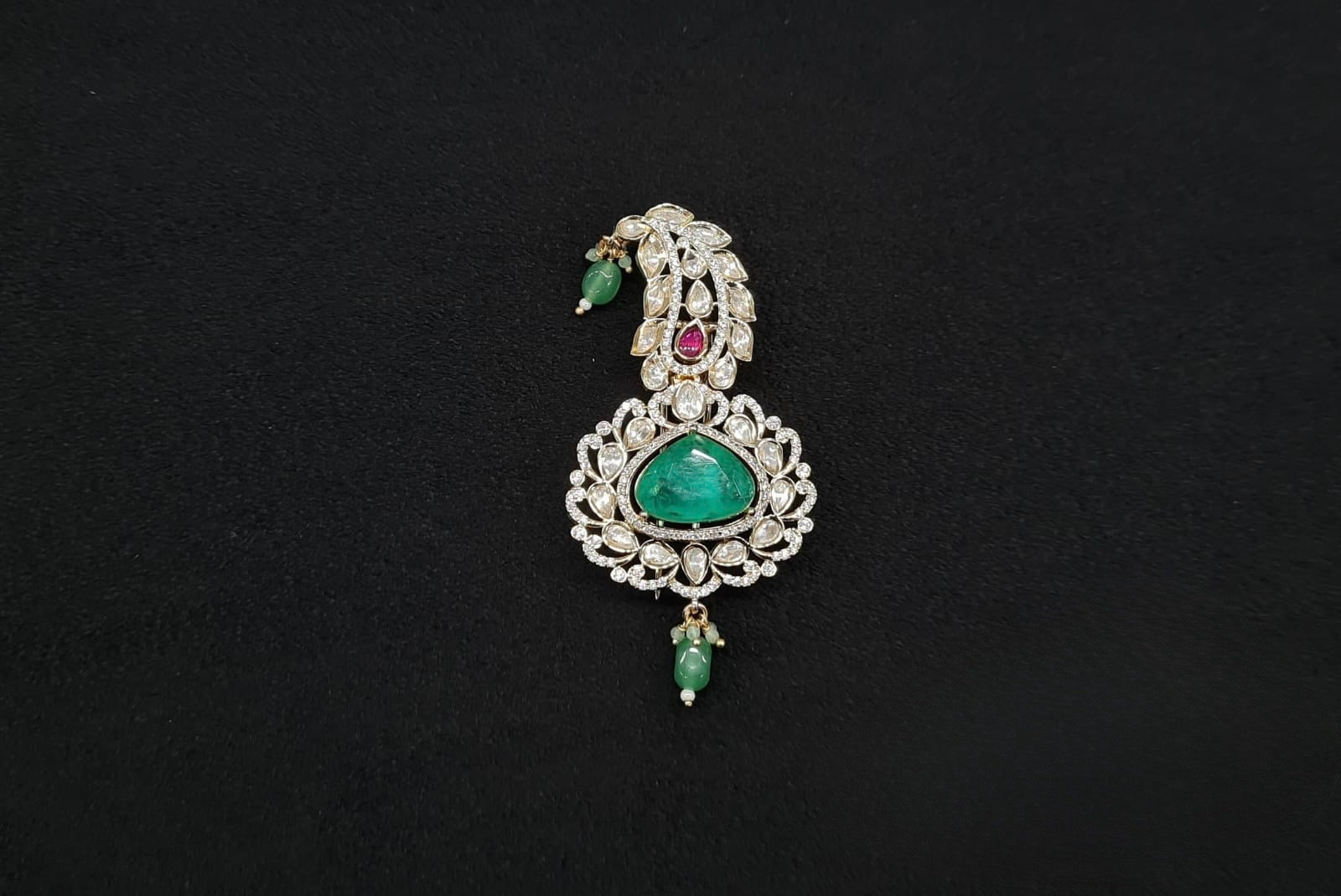 Kundan Kalgi 10316 - KRISHNA'S SWETA JEWELLERY