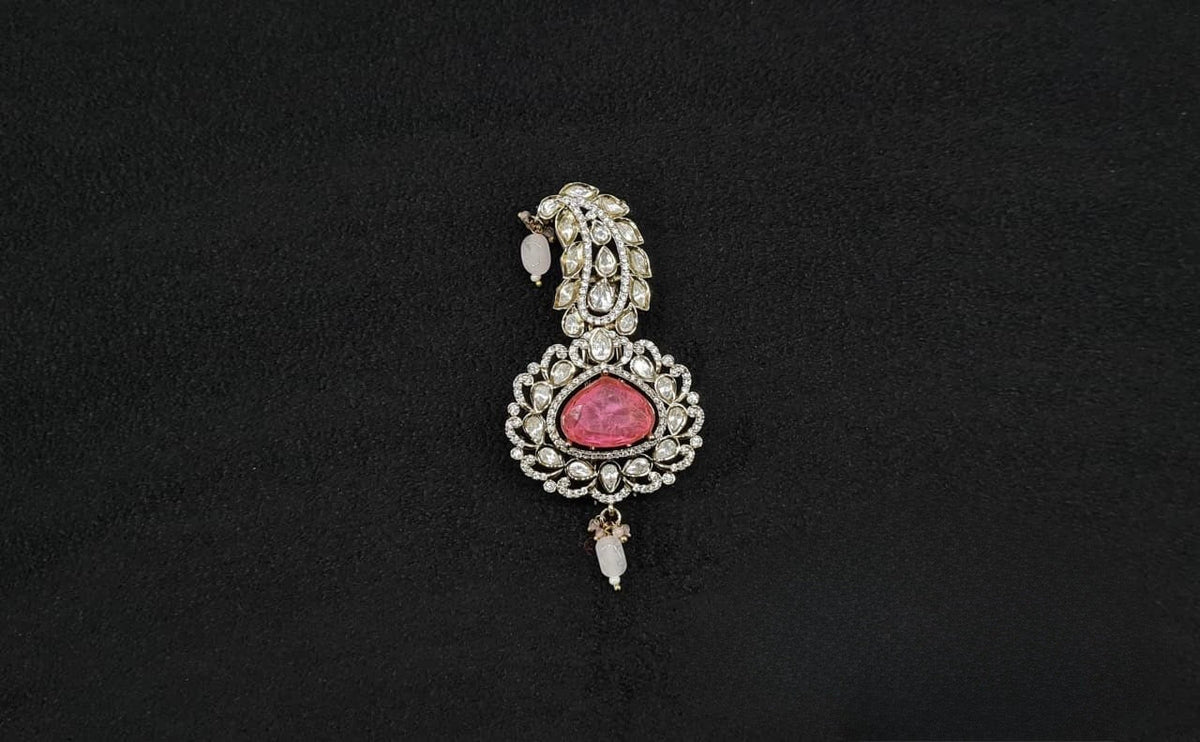 Kundan Kalgi 10316 - KRISHNA'S SWETA JEWELLERY
