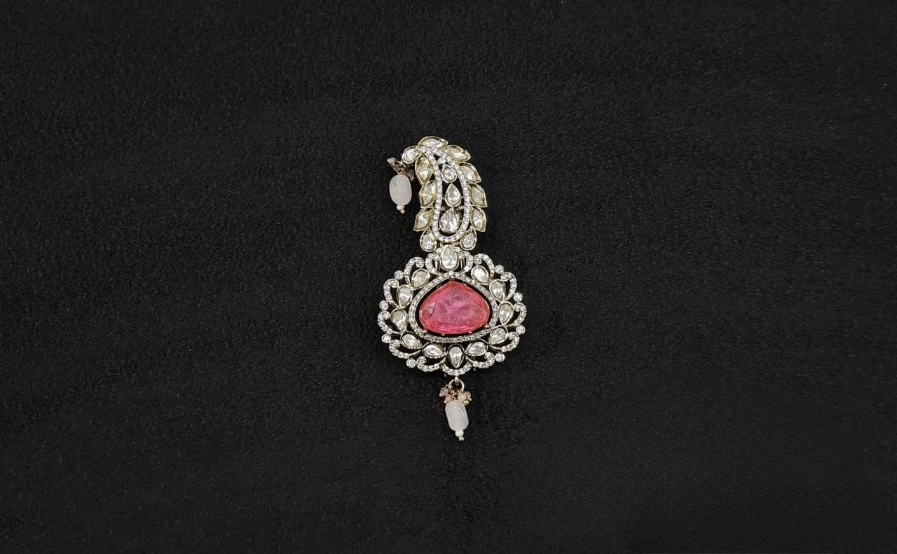 Kundan Kalgi 10316 - KRISHNA'S SWETA JEWELLERY