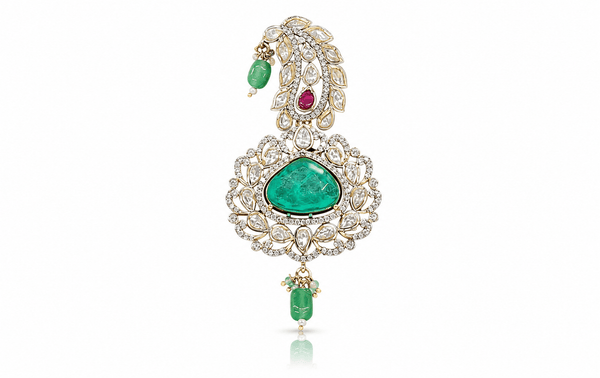 Kundan Kalgi 10316 - KRISHNA'S SWETA JEWELLERY
