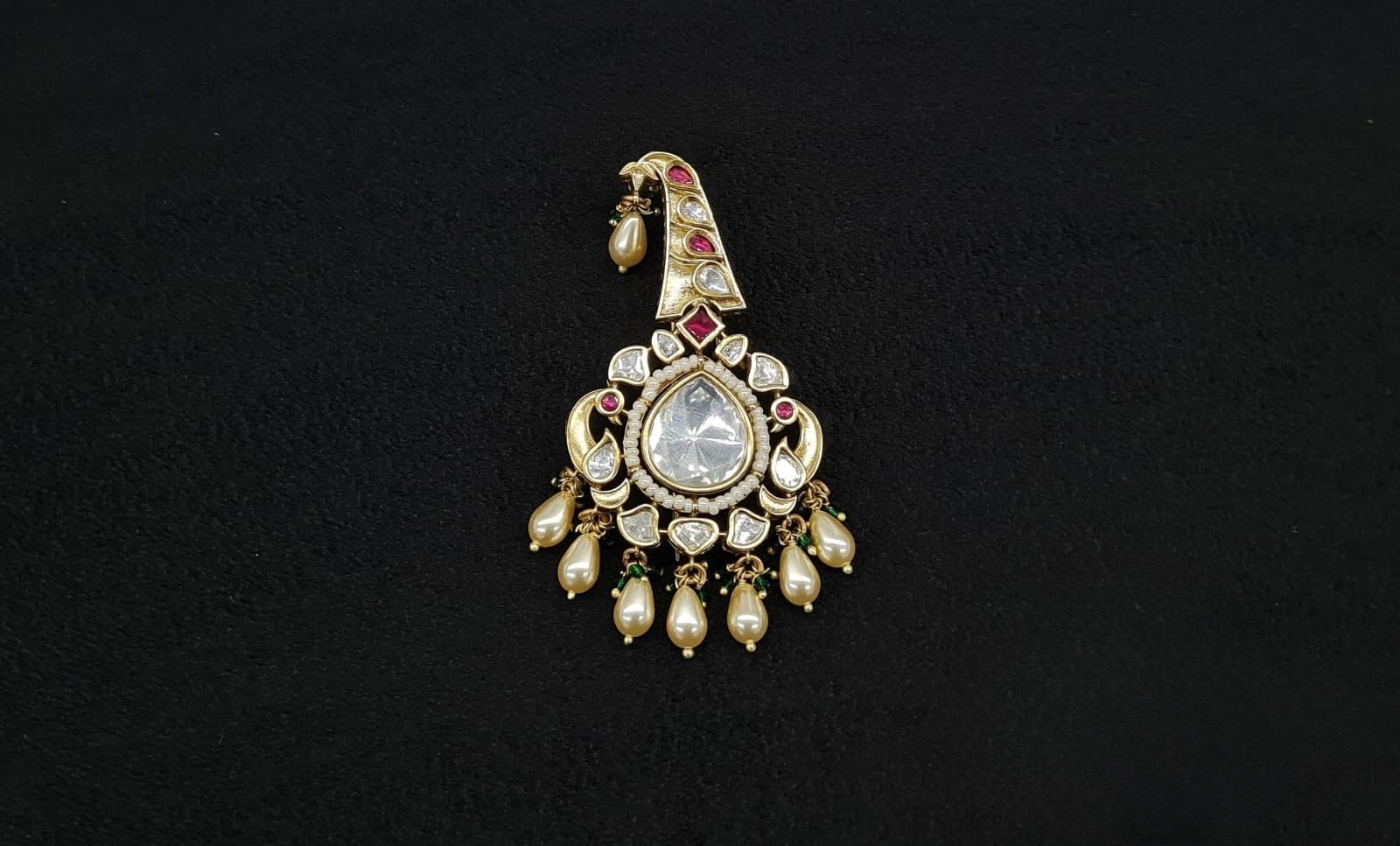 Kundan Kalgi 10317 - KRISHNA'S SWETA JEWELLERY
