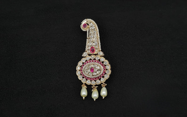 Kundan Kalgi 10319 - KRISHNA'S SWETA JEWELLERY