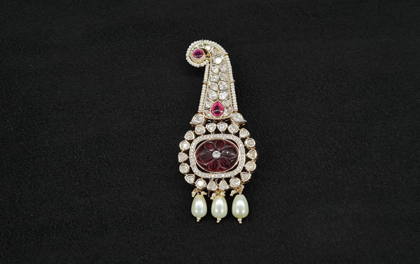 Kundan Kalgi 10320 - KRISHNA'S SWETA JEWELLERY
