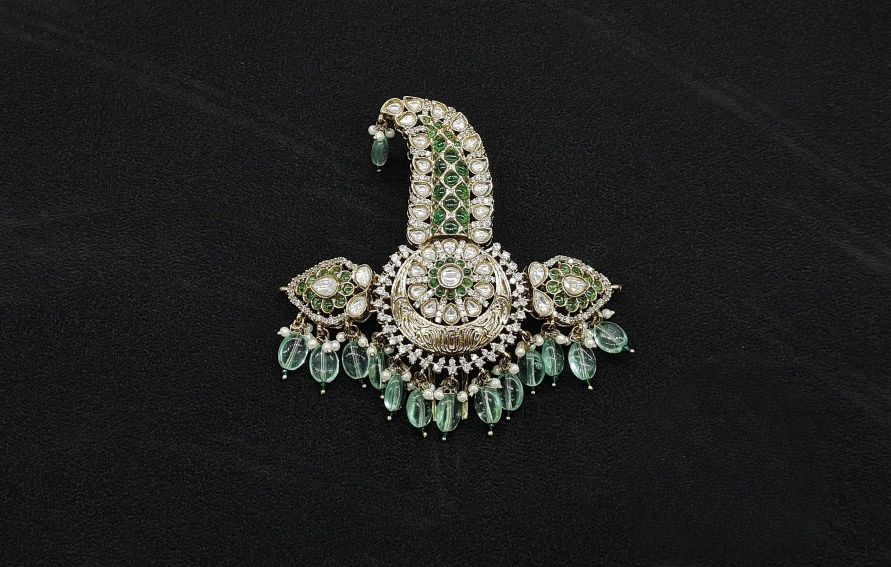 Kundan Kalgi 10328 - KRISHNA'S SWETA JEWELLERY