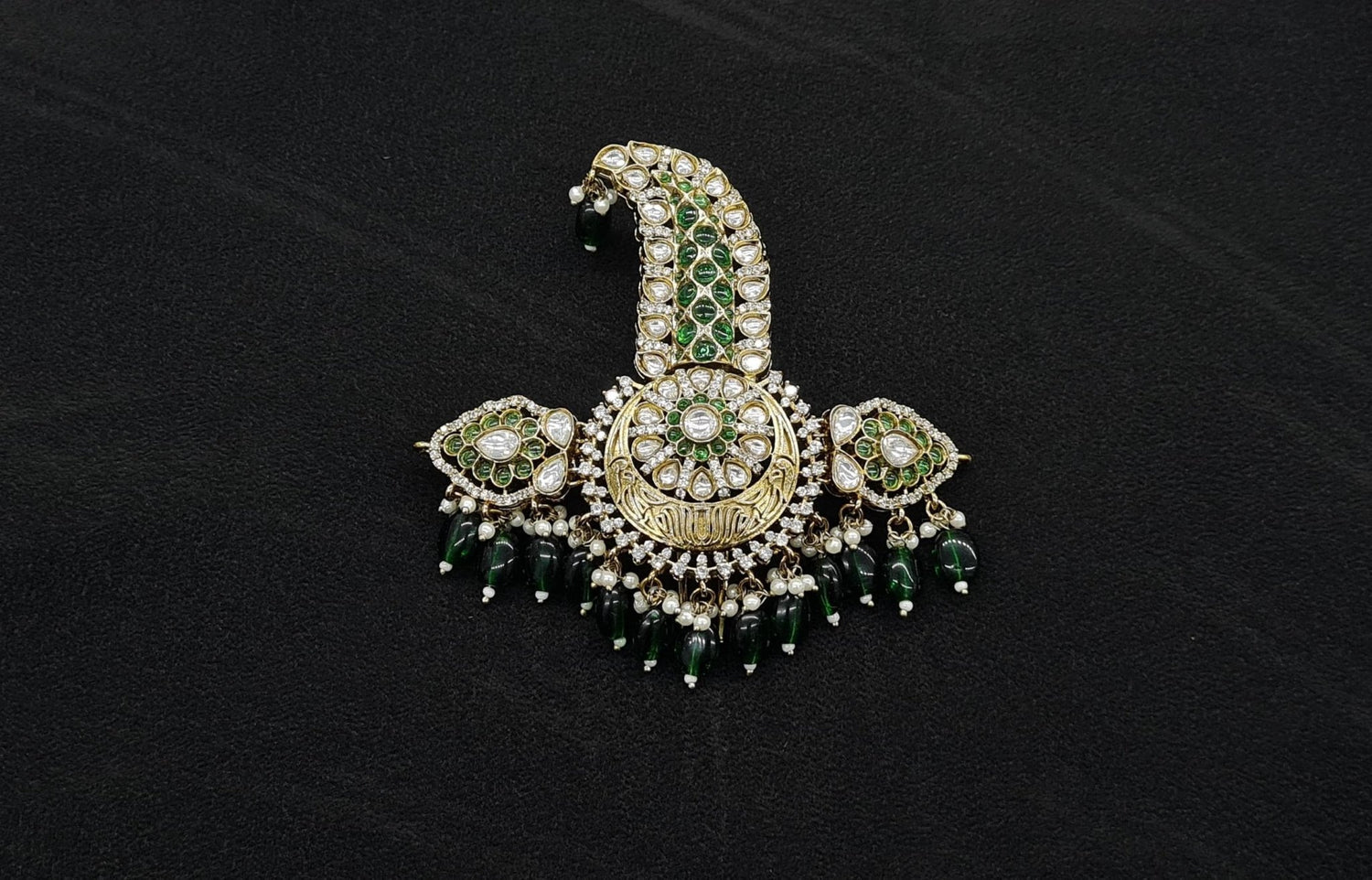 Kundan Kalgi 10328 - KRISHNA'S SWETA JEWELLERY
