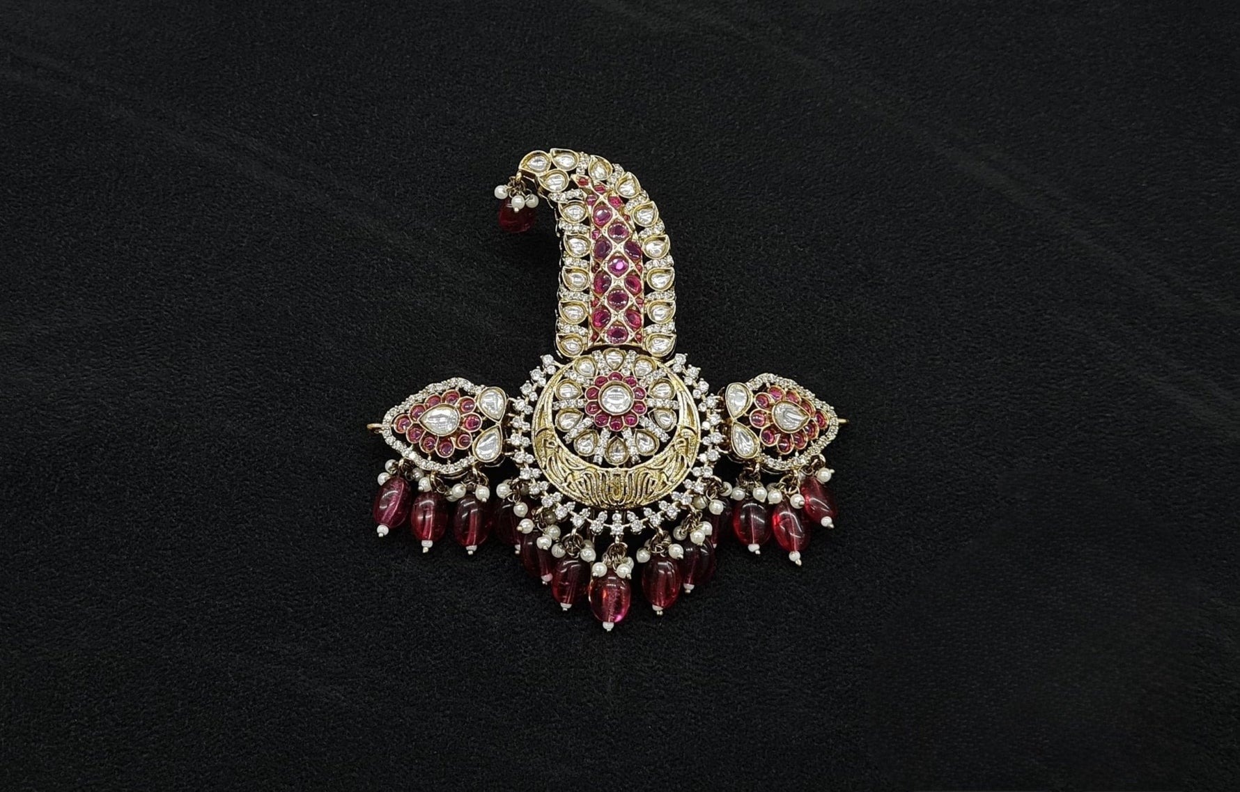 Kundan Kalgi 10328 - KRISHNA'S SWETA JEWELLERY