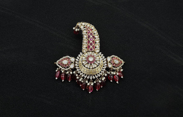 Kundan Kalgi 10328 - KRISHNA'S SWETA JEWELLERY