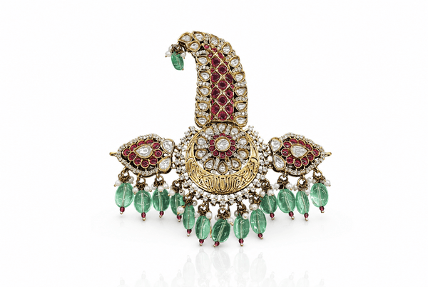 Kundan Kalgi 10328 - KRISHNA'S SWETA JEWELLERY