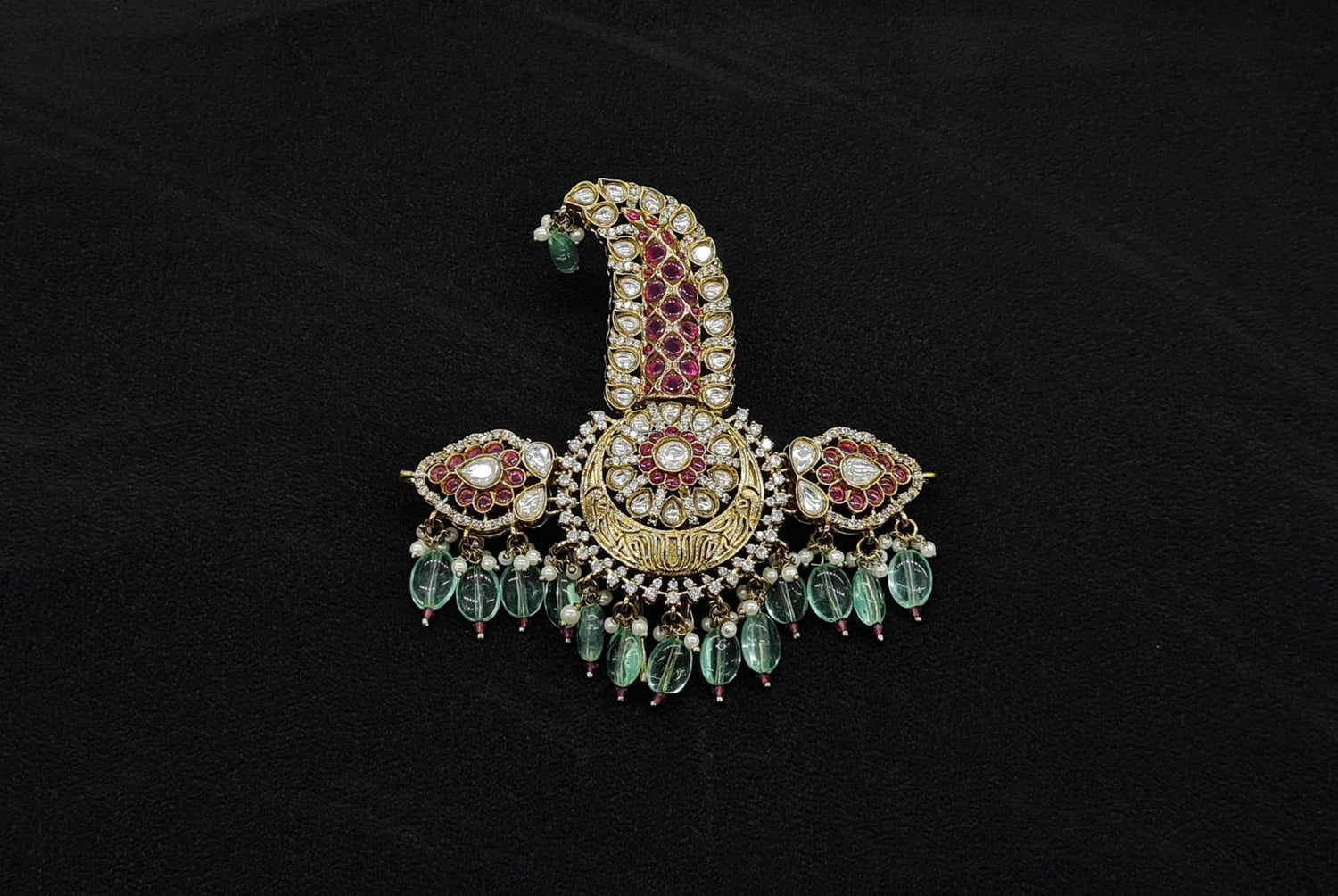 Kundan Kalgi 10328 - KRISHNA'S SWETA JEWELLERY