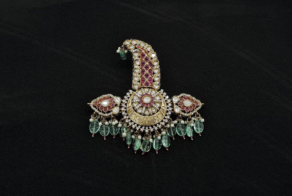 Kundan Kalgi 10328 - KRISHNA'S SWETA JEWELLERY