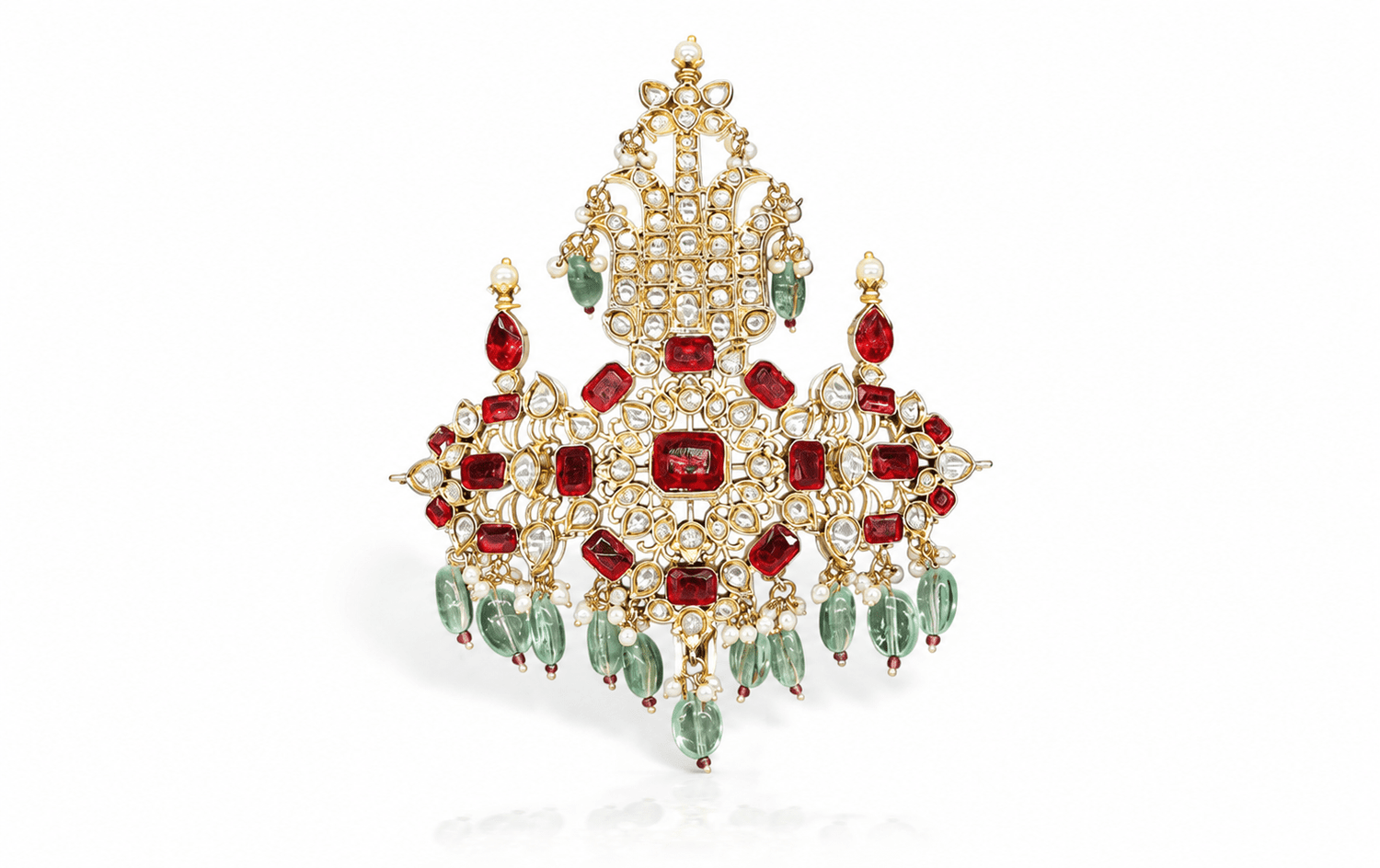 Kundan Kalgi 10329 - KRISHNA'S SWETA JEWELLERY