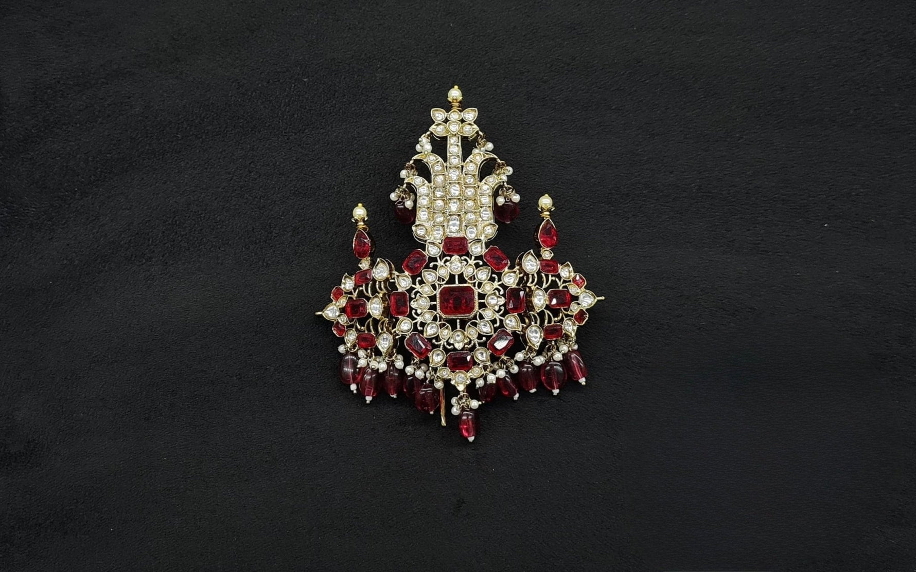 Kundan Kalgi 10329 - KRISHNA'S SWETA JEWELLERY
