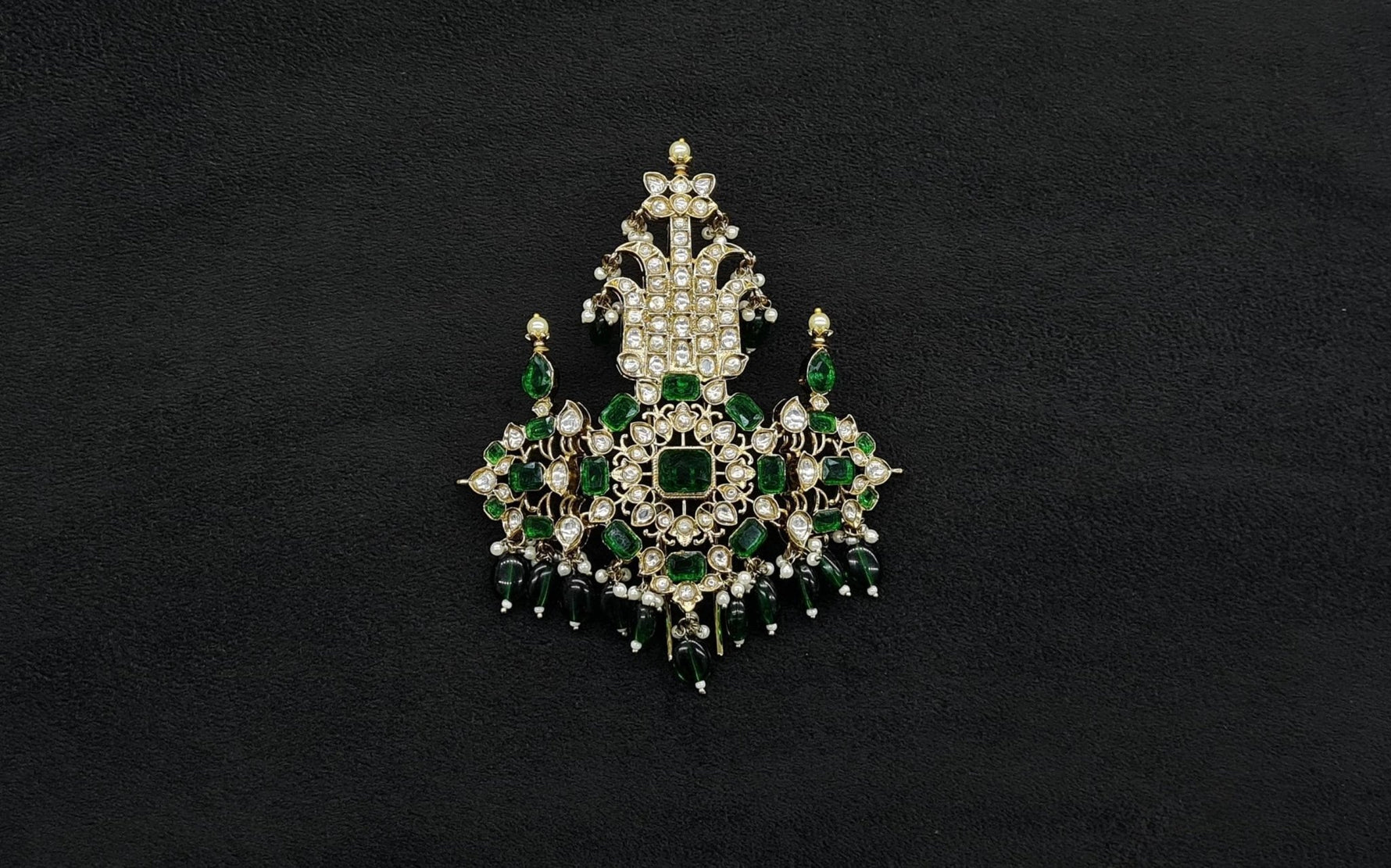 Kundan Kalgi 10329 - KRISHNA'S SWETA JEWELLERY