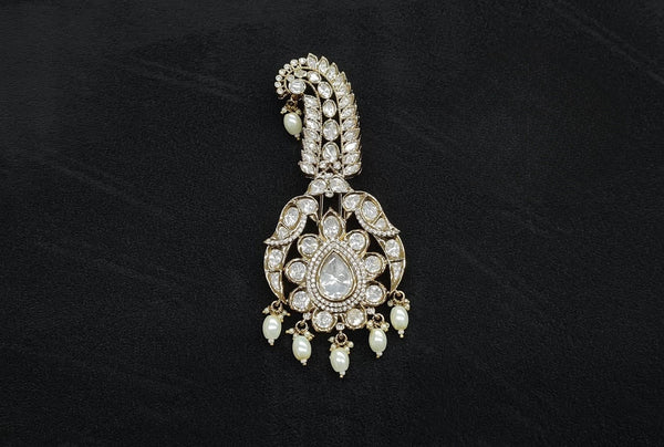 Kundan Kalgi 10466 - KRISHNA'S SWETA JEWELLERY