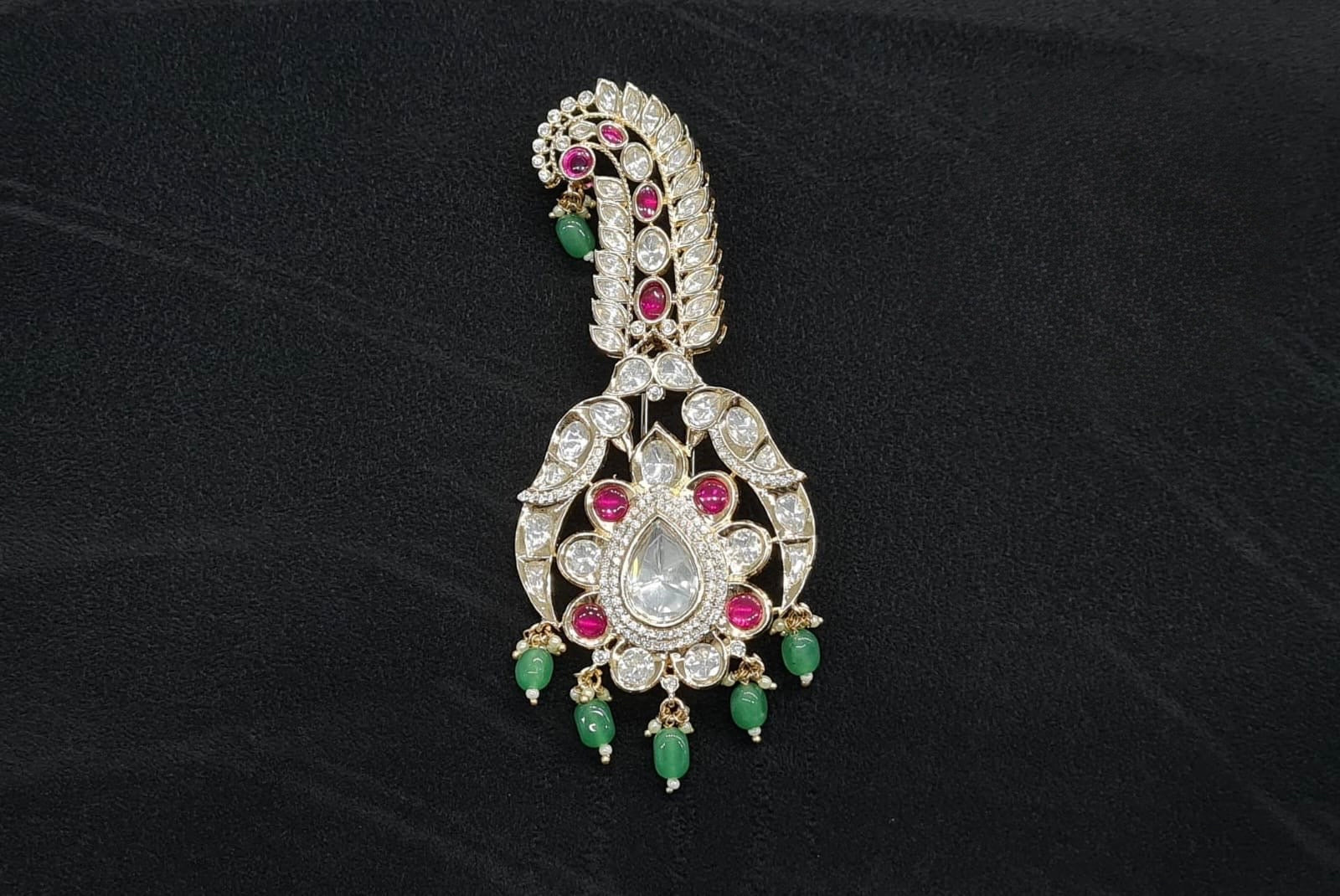 Kundan Kalgi 10466 - KRISHNA'S SWETA JEWELLERY