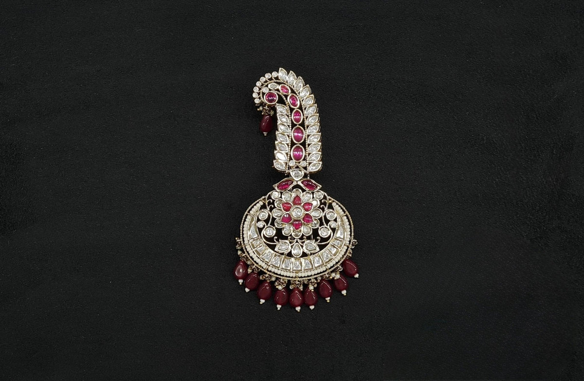 Kundan Kalgi 10577 - KRISHNA'S SWETA JEWELLERY