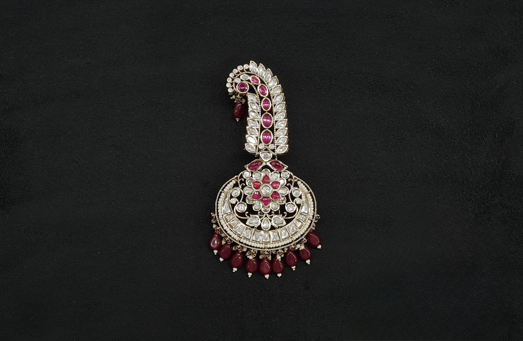 Kundan Kalgi 10577 - KRISHNA'S SWETA JEWELLERY