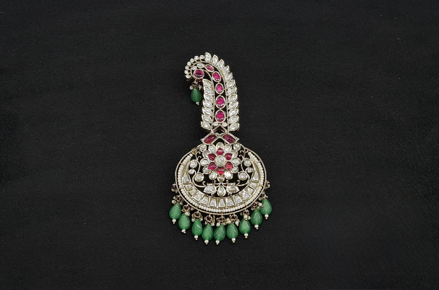 Kundan Kalgi 10577 - KRISHNA'S SWETA JEWELLERY