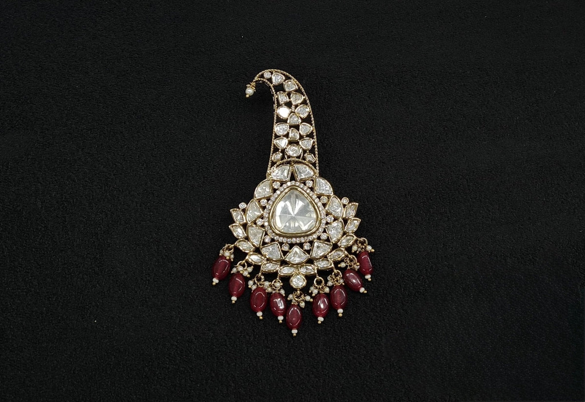 Kundan Kalgi 10579 - KRISHNA'S SWETA JEWELLERY