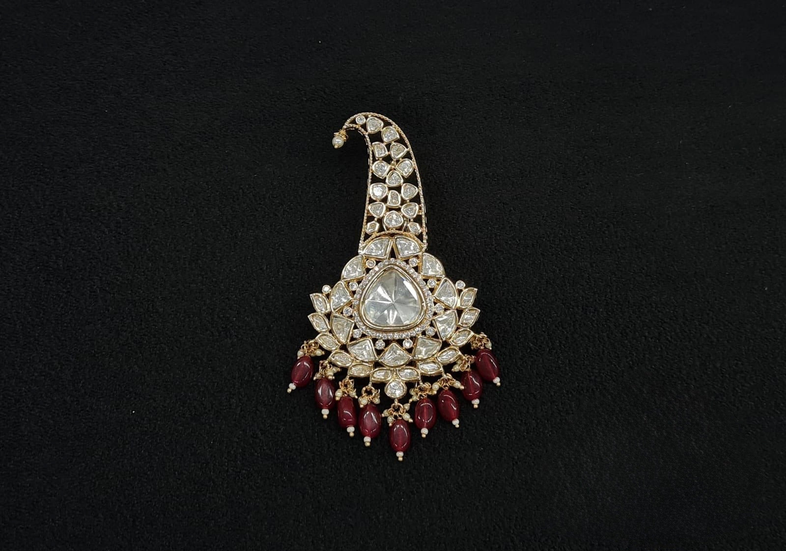 Kundan Kalgi 10579 - KRISHNA'S SWETA JEWELLERY