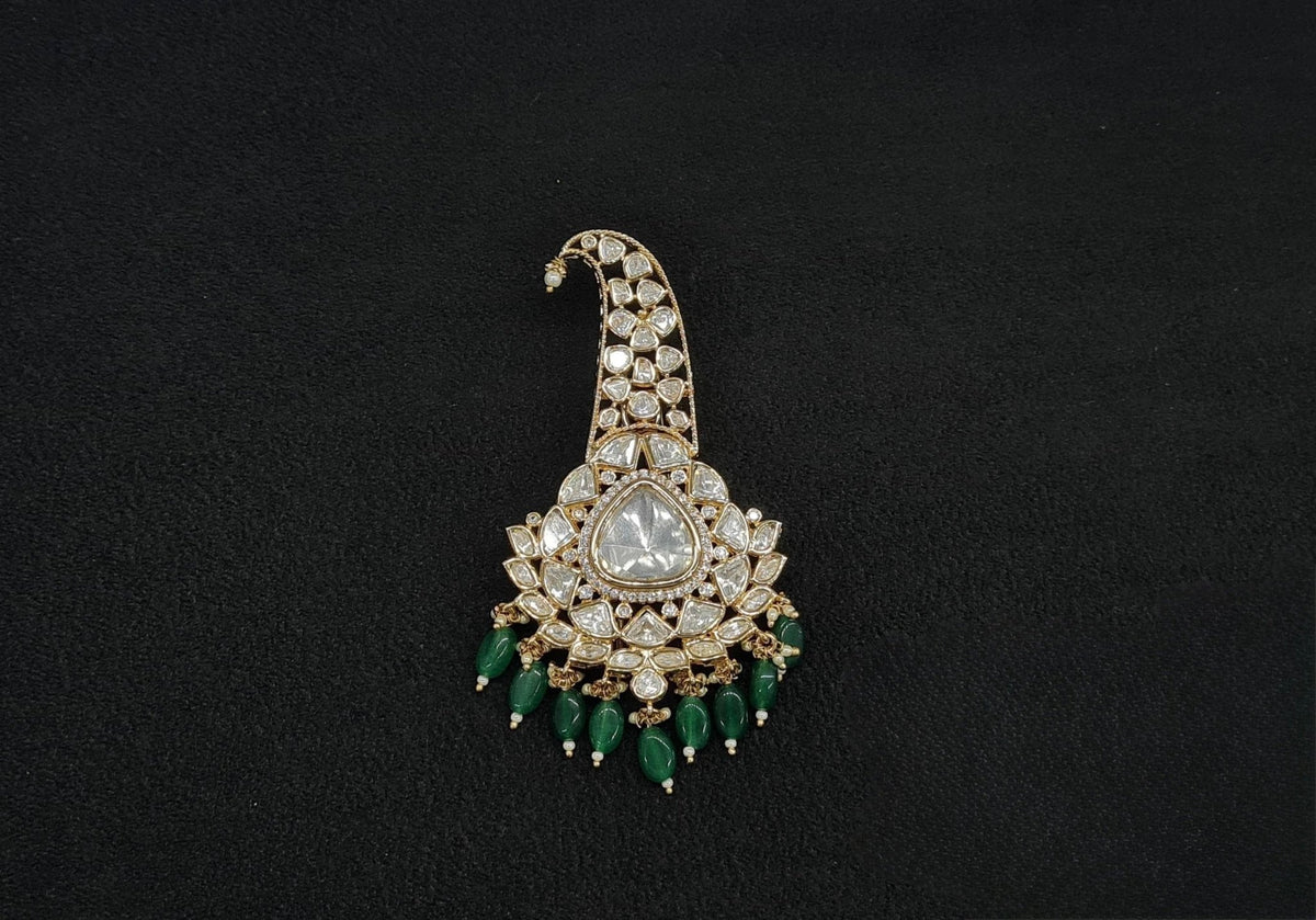 Kundan Kalgi 10579 - KRISHNA'S SWETA JEWELLERY