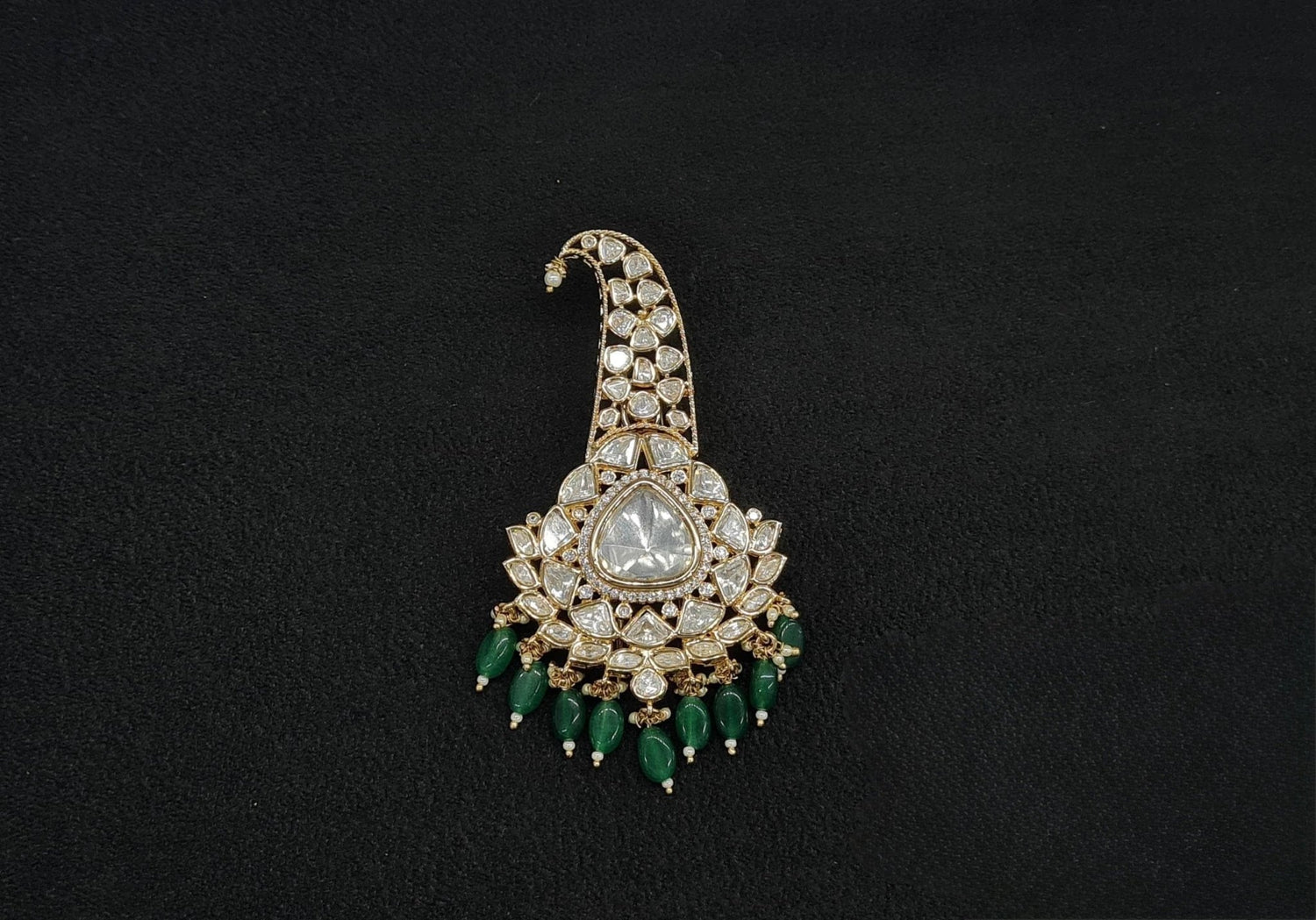 Kundan Kalgi 10579 - KRISHNA'S SWETA JEWELLERY