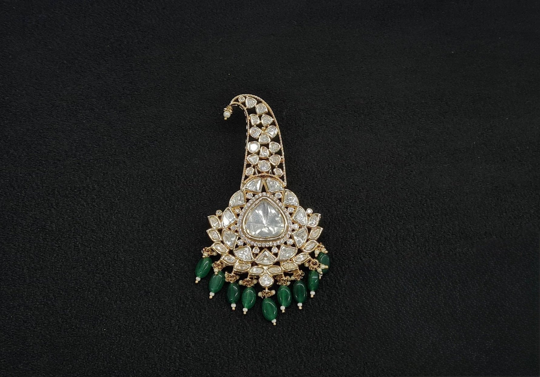Kundan Kalgi 10579 - KRISHNA'S SWETA JEWELLERY