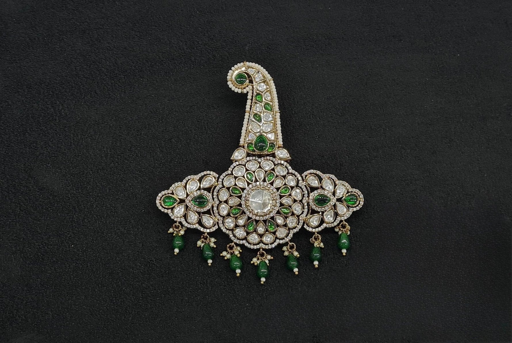 Kundan Kalgi 10580 - KRISHNA'S SWETA JEWELLERY