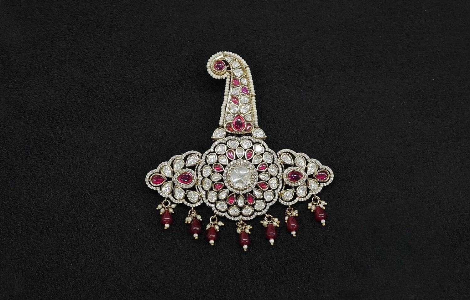Kundan Kalgi 10580 - KRISHNA'S SWETA JEWELLERY