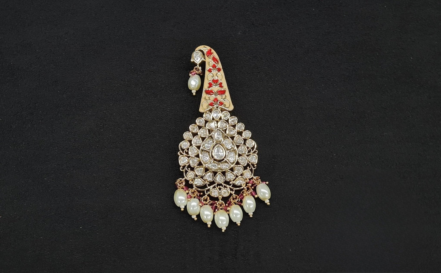 Kundan Kalgi 10581 - KRISHNA'S SWETA JEWELLERY