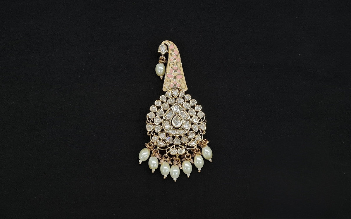 Kundan Kalgi 10581 - KRISHNA'S SWETA JEWELLERY