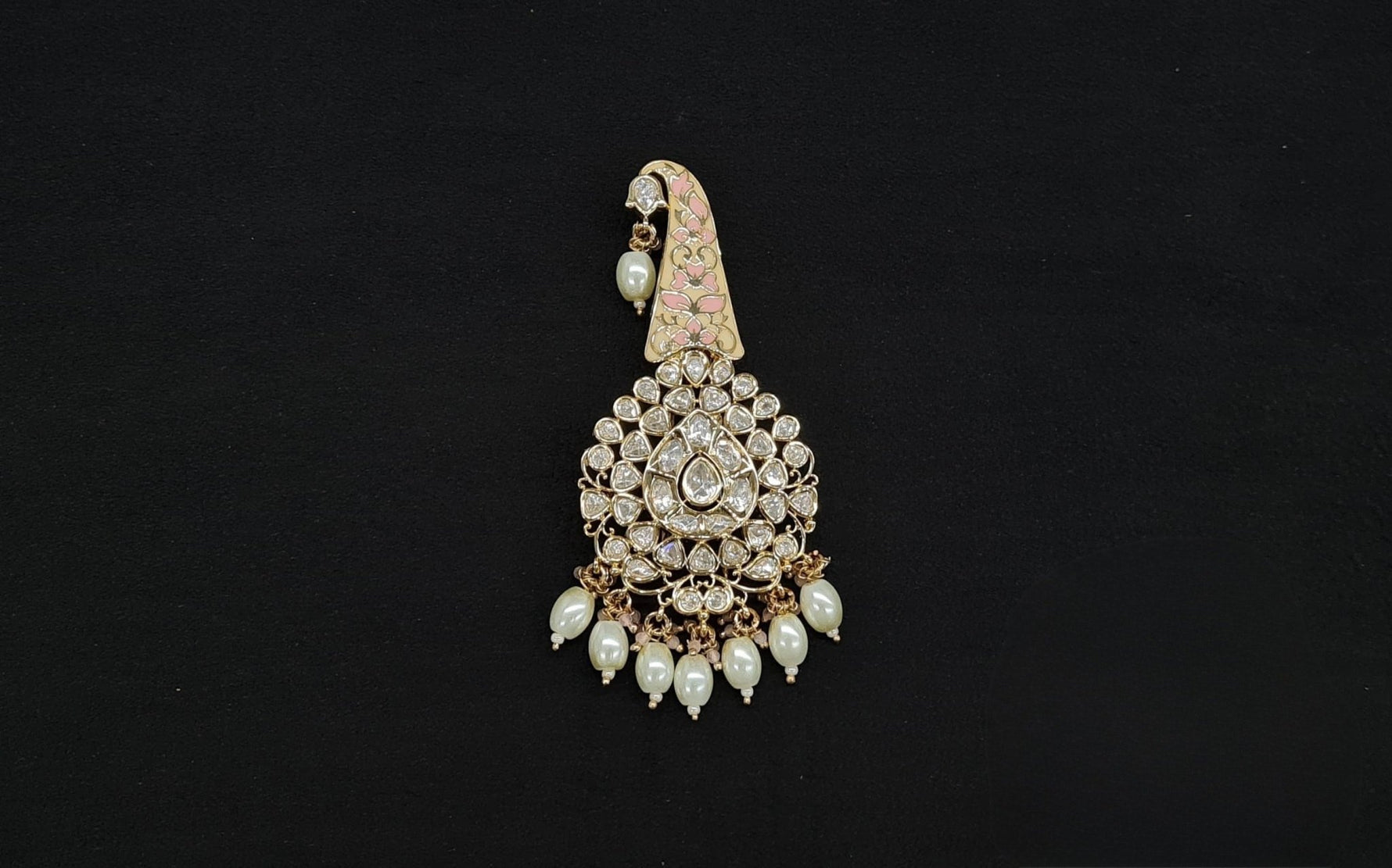 Kundan Kalgi 10581 - KRISHNA'S SWETA JEWELLERY